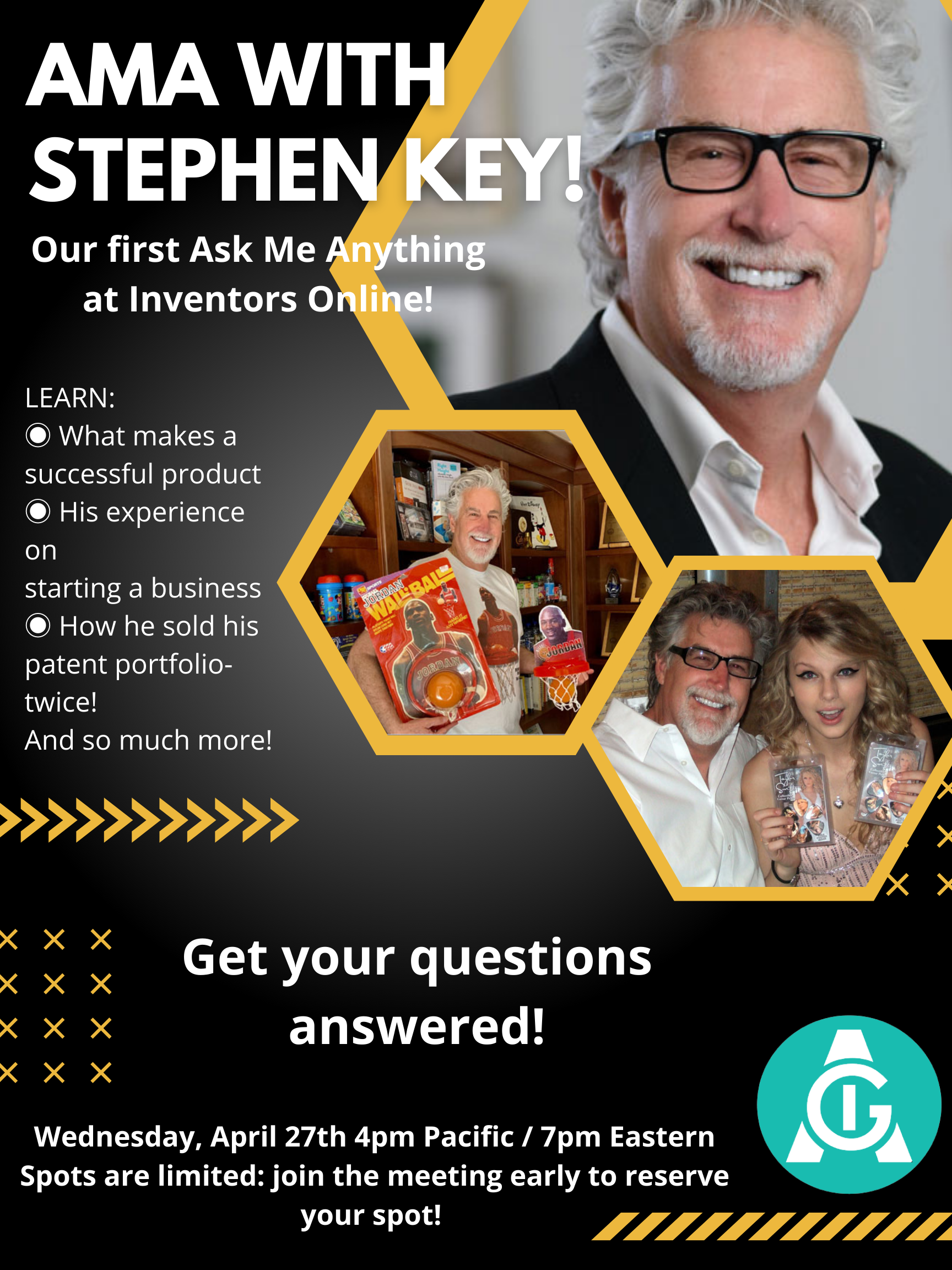 <h3><strong>Ask Me Anything, with Stephen Key!</strong></h3>